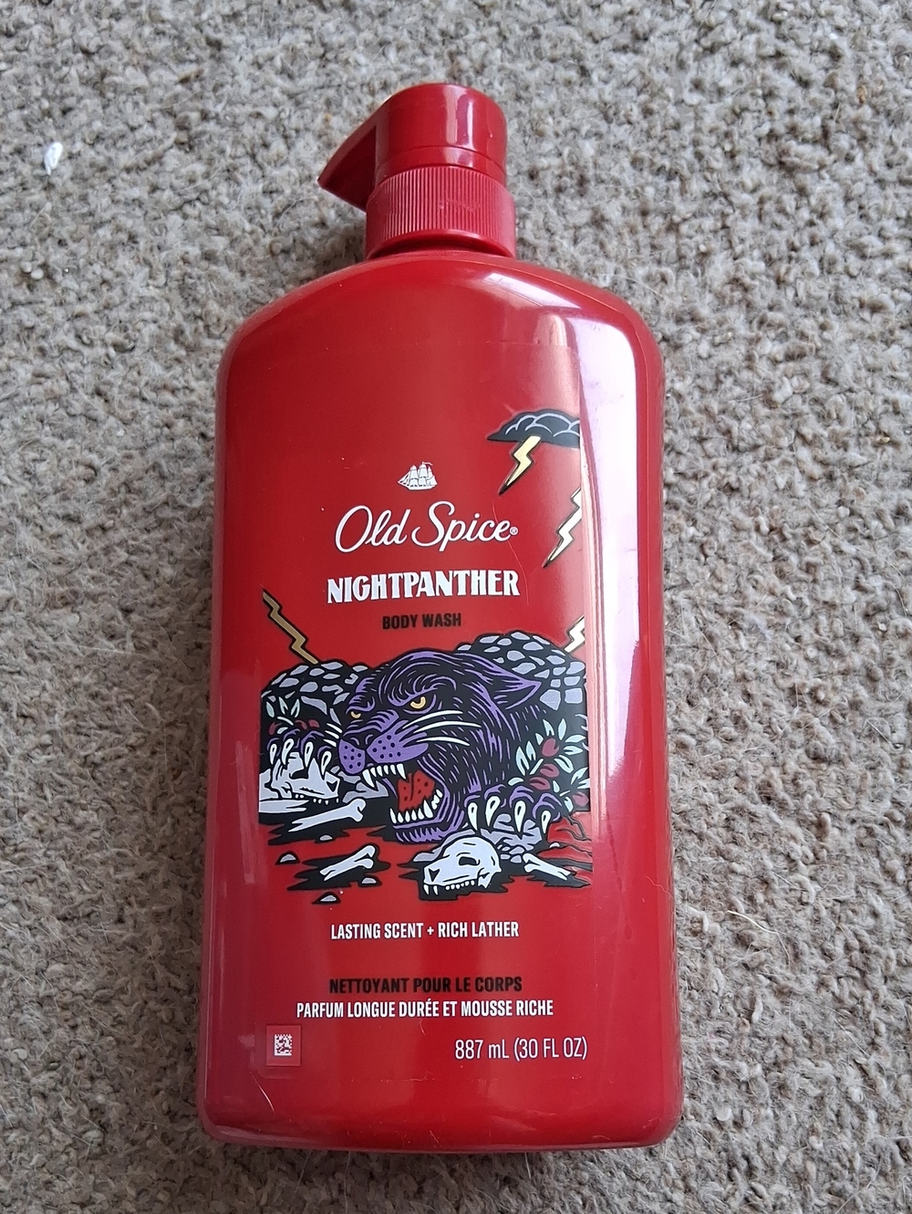 Old Spice Night Panther Body Wash - 30 Fl Oz